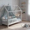Łóżko domek LULLU - wysokie nóżki