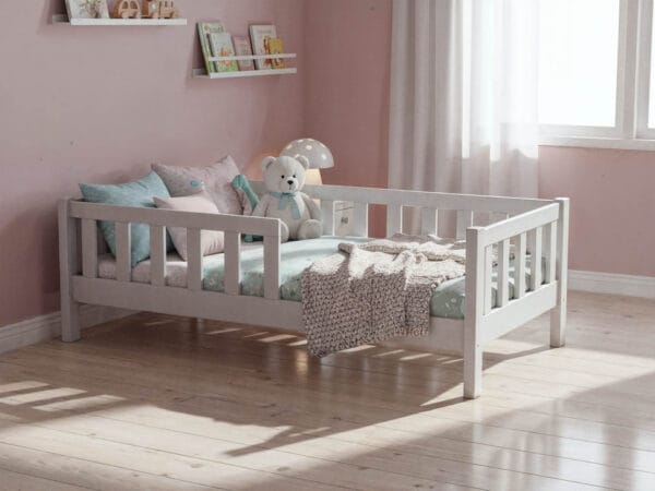 Łóżko dziecięce LULLU – wysokie nóżki