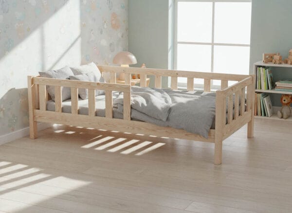 Łóżko dziecięce LULLU – wysokie nóżki