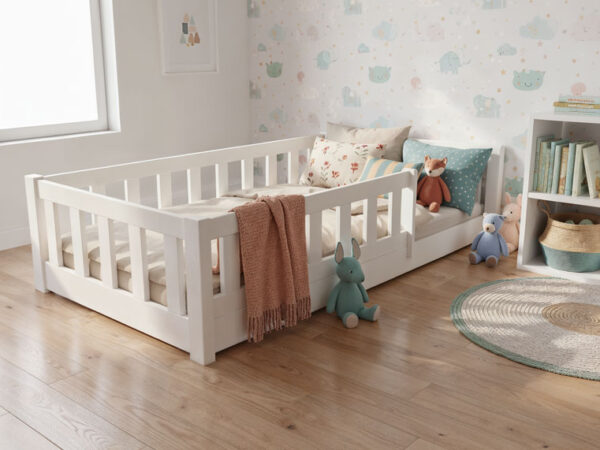 Łóżko dziecięce BUBU – niskie nóżki