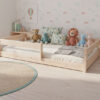 MIMI-łózko-niskie-nóżki-mise-dywan Łóżko dziecięce MIMI – niskie nóżki