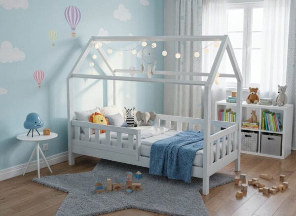 bubu domek wyoskie up Łóżko domek BUBU - wysokie nóżki