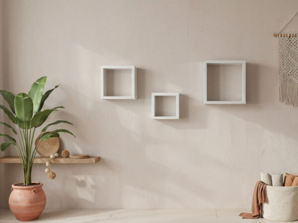 Ramki ścienne z litej sosny – zestaw 3 szt.