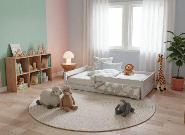 mimi lozko niskie Łóżko dziecięce MIMI – niskie nóżki