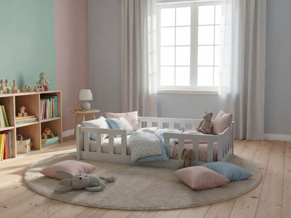 Łóżko dziecięce TUTU – niskie nóżki