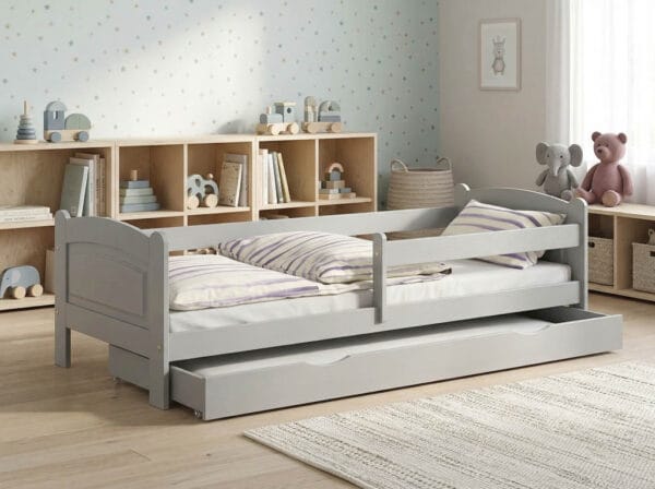 Łóżko dziecięce KIKI z szufladą