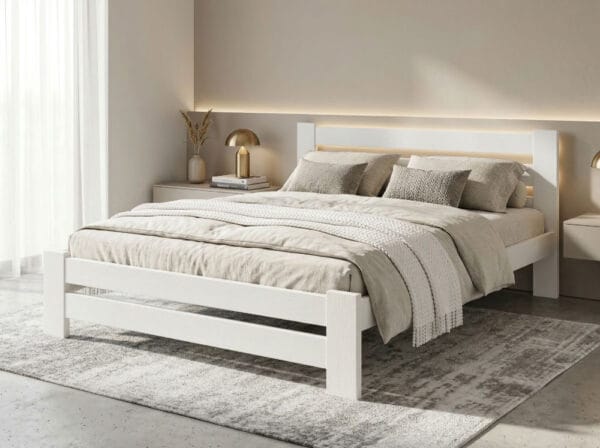 Łóżko drewniane NORI